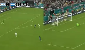 ¡Bombazo de Messi! La ‘Pulga’ ‘picó' el balón al arquero para el 3-0 y el estadio estalla