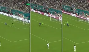 Sacó a pasear al ‘Toro’: arquero de Honduras se salvó por los pelos de Lautaro Martínez