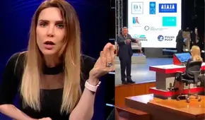 Juliana Oxenford al ver a Urresti encarar a Josefina Townsend en el debate: “Matón de barrio”  