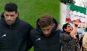 Selección de Irán portó casacas negras en medio de protestas por asesinato de Mahsa Amini