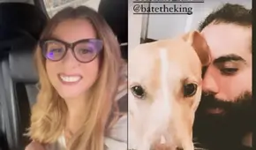 Johanna San Miguel sorprende al compartir imagen de videollamada con Stefano Salvini