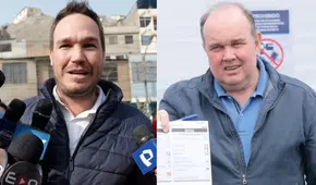 George Forsyth critica a Rafael López Aliaga por mostrar cédula: “Mancha la fiesta electoral”