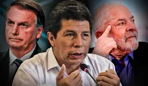 Pedro Castillo felicitó a Lula y Bolsonaro por pasar a la segunda vuelta en Brasil 