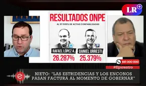 Jorge Nieto: Espero que Rafael López Aliaga cumpla con los compromisos sociales que hizo en campaña