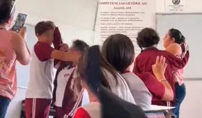 Alumna pelea con compañero y agrede a maestra que le prohibió usar el celular: “No te dejas ayudar”