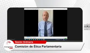 Prófugo Wilmar Elera reaparece desde la clandestinidad en la Comisión de Ética del Congreso