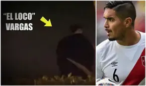 ‘Loco’ Vargas es captado orinando en plena vía pública por cámaras de “Amor y fuego”