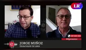 Jorge Muñoz: “En campaña se ofrece en poesía, pero se gobierna en prosa”