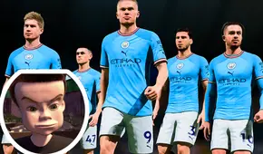 Futbolista del Manchester City enojado por cómo luce en FIFA 23: “Parezco Sid de ‘Toy story’”