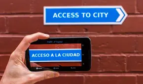 ¿Posees un Android? Así podrás traducir un letrero en inglés u otro idioma con la cámara del celular
