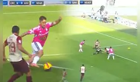 ¡Iba a ser un golazo! Hohberg le ‘rompió’ la cintura a 2 defensas y casi marca el 1-0 de Cristal