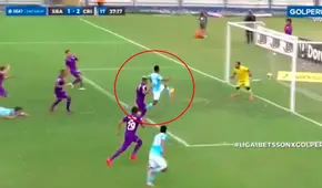 ¡De cabeza en la punta! Nilson Loyola anotó el 2-1 de Sporting Cristal y sueña con el Clausura