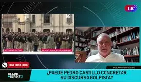 AAR: Pedro Castillo demostró con su discurso antidemocrático que está muy nervioso