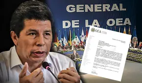 Pedro Castillo pide a la OEA activar la Carta Democrática por supuesto intento de “alterar el orden democrático”