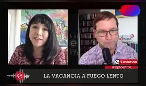 Mirtha Vásquez: “El fundamento de esta tercera moción es muy flojo”