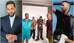 Maluma le enseñó algunas palabras en español a Adam Levine: “¡Qué chimba!”