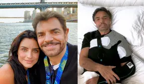 Aislinn Derbez revela mejoría en la salud de Eugenio Derbez: “Ya puede mover su brazo”