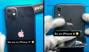 Técnico revela nuevo método de estafa: ponen un adhesivo al iPhone para cambiar su apariencia