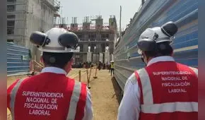 Día del Trabajador de Construcción Civil: Sunafil ha paralizado 284 obras desde 2020