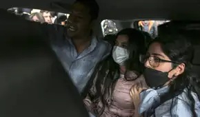 Yenifer Paredes: el momento en que la cuñada de Pedro Castillo abandonó el penal de Chorrillos Yenifer Paredes: el momento en que la cuñada de Pedro Castillo abandonó el penal de Chorrillos