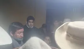 Dirigente de Chumbivilcas niega que se haya retenido a los congresista Bellido y Aragón