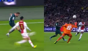 Henderson asistió de 3 dedos y Salah la ‘pinchó’ en primera: golazo del Liverpool ante Ajax