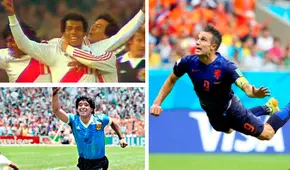 Copa del Mundo: los 15 mejores goles de los mundiales y sus historias
