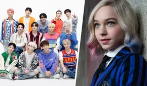 Enid de “Merlina” es fan del k-pop: boyband SEVENTEEN conquistó a Emma Myers en la vida real