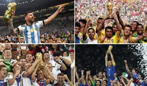 ¿A cuántos campeones mundiales de fútbol recuerdas desde 1930 hasta 2022?