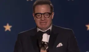 ¡Brendan Fraser ganó un Critics Choice Awards! Actor se lleva un premio por “The Whale”