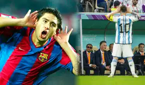 Riquelme se refirió al 'topo Gigio' de Messi con Van Gaal: "No lo puedes hacer enojar" Riquelme se refirió al 'topo Gigio' de Messi con Van Gaal: "No lo puedes hacer enojar"