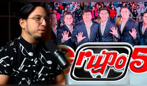 Marco Antonio Guerrero reveló por qué fue despedido del Grupo 5 en medio de una presentación