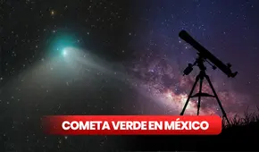 Cometa verde 2023: ¿a qué hora se verá el cometa verde en México?