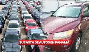 Subasta de autos en Panamá HOY, 31 de enero: ¿cómo participar y dónde será?