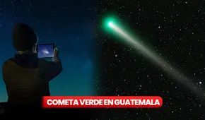 Cometa verde en Guatemala: ¿cómo ver este evento astronómico? Horarios y fechas