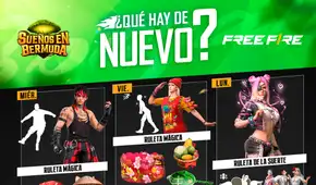 Free Fire: agenda semanal del 1 al 6 de febrero con Recarga de la Suerte y Armas Royale Free Fire: agenda semanal del 1 al 6 de febrero con Recarga de la Suerte y Armas Royale