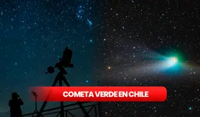 Cometa verde 2023: ¿cómo y a qué hora ver el evento astronómico en Chile?
