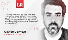 Desconcentrar la opinión, por Carlos Cornejo