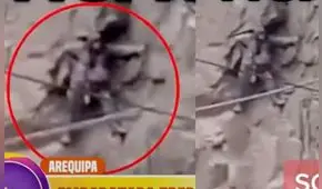 Embarazada quedó atrapada al borde de un cerro para salvar su vida y la de su bebé tras huaico