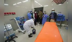 Arequipa: fuertes lluvias inundan hospital Goyeneche Arequipa: fuertes lluvias inundan hospital Goyeneche