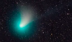 Captan en Huancayo la mejor foto del cometa verde, que ahora se aleja de la Tierra