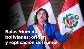 Balas 'dum dum' bolivianas: la trayectoria del rumor que se sostiene sin pruebas