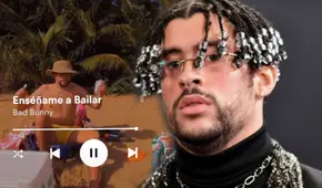 Bad Bunny acusado de violar derechos de autor por no dar crédito a artista en "Enséñame a bailar"