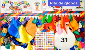 ¿Recuerdas la rifa de globos, el sorteo que miles de niños desearon ganar durante los carnavales?