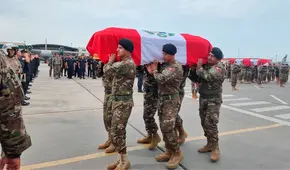 Emboscada en el Vraem: trasladan a Lima restos de seis policías asesinados por narcoterroristas