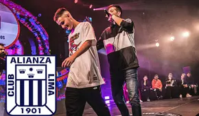 Freestyler español se declara hincha de Alianza Lima en aniversario de los íntimos