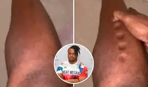 Atleta alerta a sus seguidores con video en que sus piernas "se vuelven de plastilina": ¿qué le pasó? Atleta alerta a sus seguidores con video en que sus piernas "se vuelven de plastilina": ¿qué le pasó?
