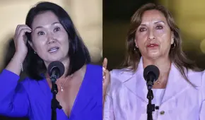 Dina Boluarte y Keiko Fujimori se reunieron en Palacio de Gobierno este miércoles
