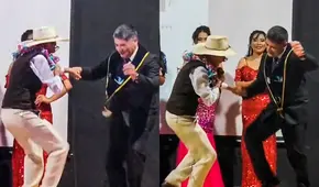 Alcalde de Arequipa, Víctor Hugo Rivera, protagoniza peculiar zapateo con el ‘Poeta de los temblores’