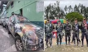 Así quedaron los patrulleros y policías en Cajamarca tras el paso del carnaval Así quedaron los patrulleros y policías en Cajamarca tras el paso del carnaval